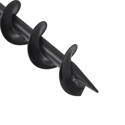 vidaXL Auger Drill Bit Steel 75x600 mm