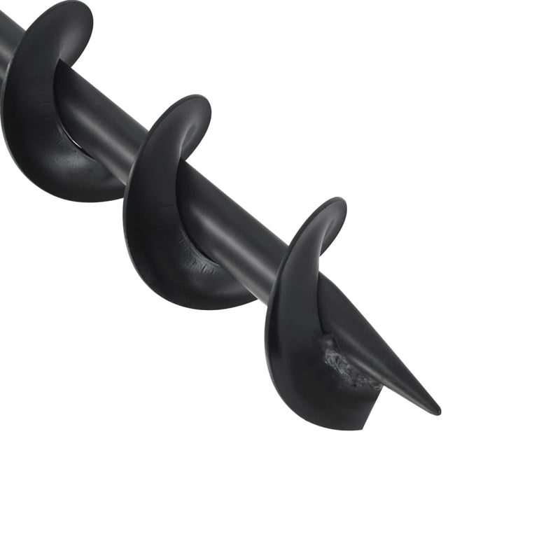 vidaXL Auger Drill Bit Steel 75x600 mm