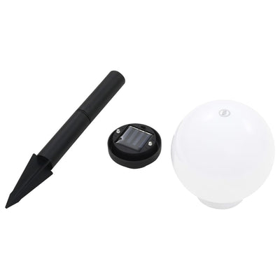 vidaXL Outdoor Solar Lamps 6 pcs LED Spherical 20 cm RGB