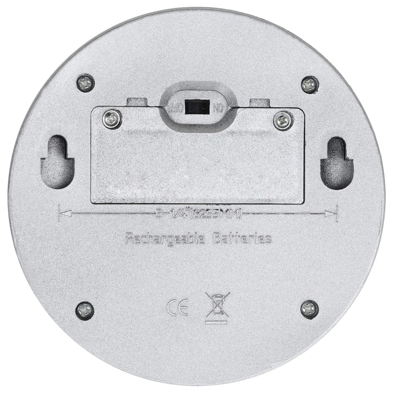 vidaXL Outdoor Solar Wall Lamps LED 24 pcs Round Black