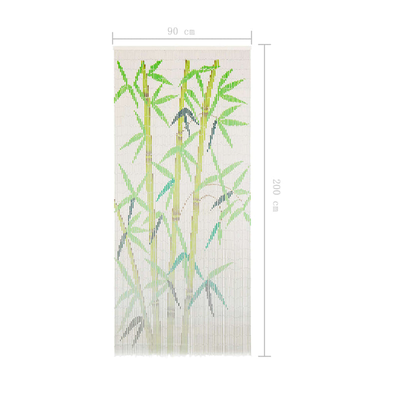 vidaXL Insect Door Curtain Bamboo 90x200 cm