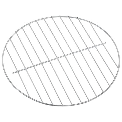 vidaXL Portable XXL Charcoal Kettle BBQ Grill with Wheels 44 cm