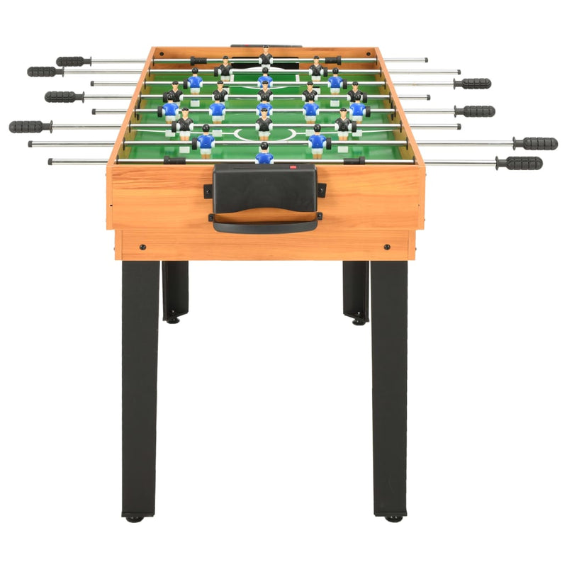 vidaXL 15-in-1 Multi Game Table 121x61x82 cm Black