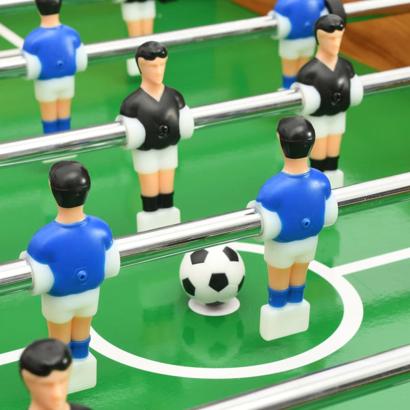 vidaXL 15-in-1 Multi Game Table 121x61x82 cm Black