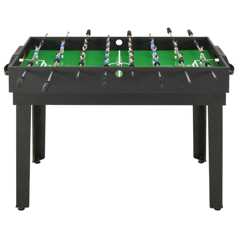 vidaXL 15-in-1 Multi Game Table 121x61x82 cm Black