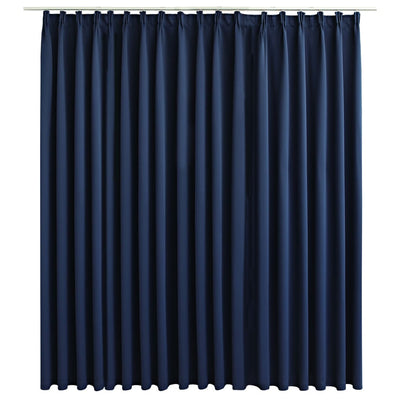 vidaXL Blackout Curtain with Hooks Anthracite 290x245 cm