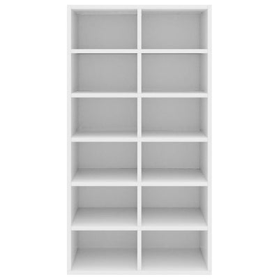 vidaXL Shoe Rack Sonoma Oak 54x34x100.5 cm Engineered Wood