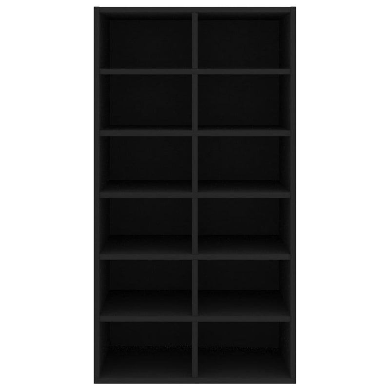 vidaXL Shoe Rack Sonoma Oak 54x34x100.5 cm Engineered Wood