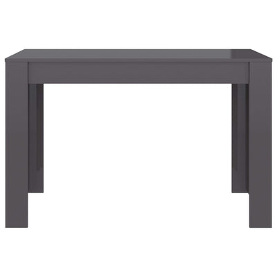 vidaXL Dining Table Black 120x60x76 cm Engineered Wood