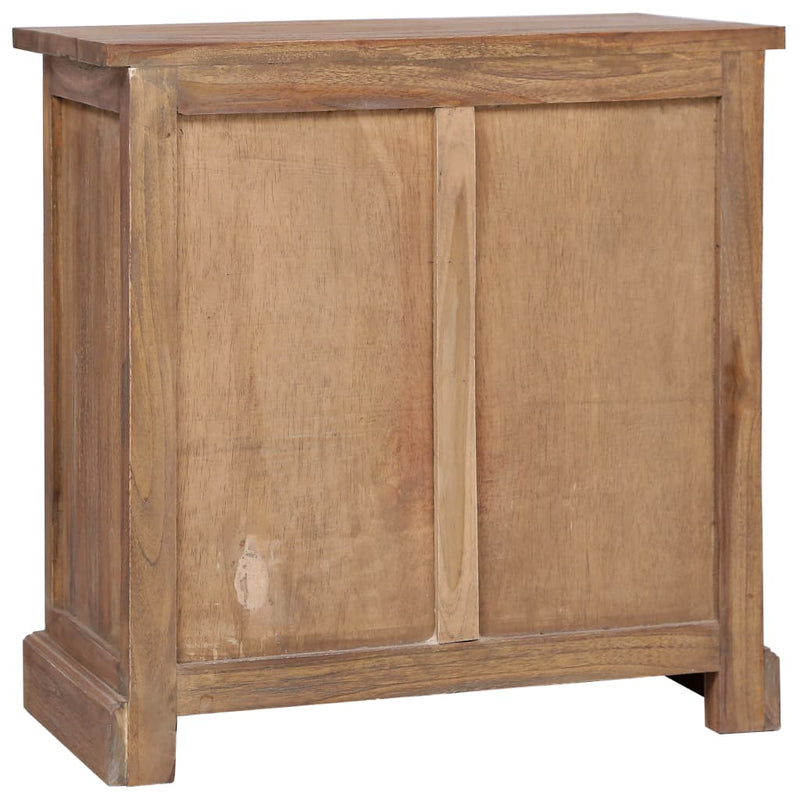 vidaXL Side Cabinet 60x30x60 cm Solid Teak