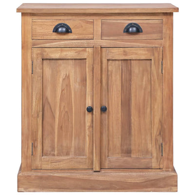 vidaXL Side Cabinet 65x30x75 cm Solid Teak