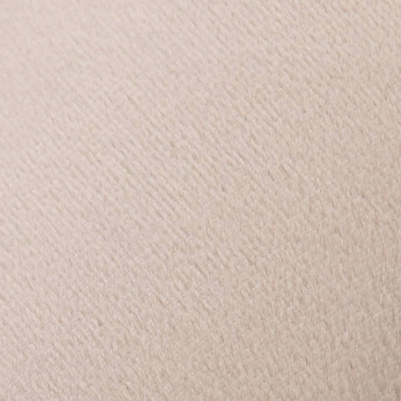 vidaXL Stool Brown and Gold Velvet