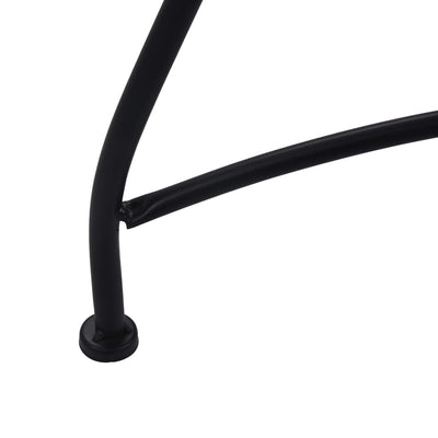 vidaXL Bistro Table Blue and White 60 cm Mosaic