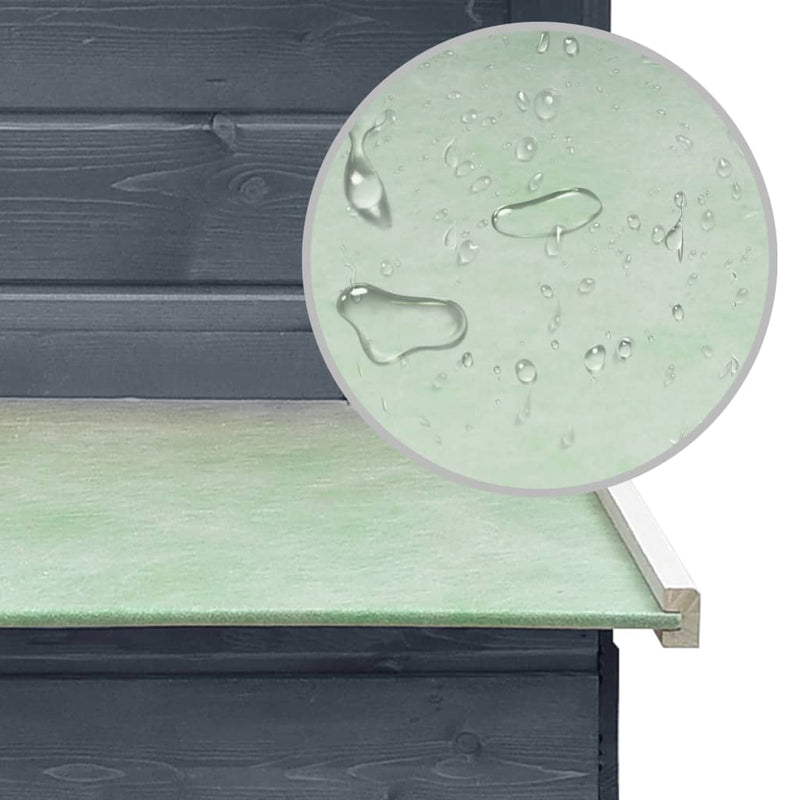 vidaXL Chicken Cage Mocha 170x81x110 cm Solid Pine & Fir Wood