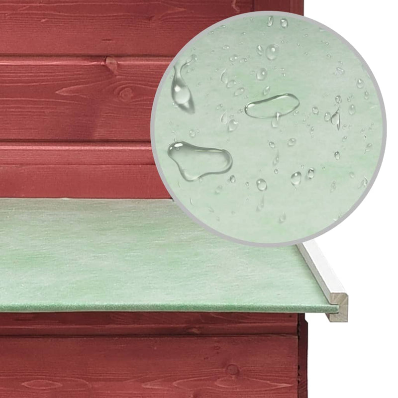 vidaXL Chicken Cage Mocha 170x81x110 cm Solid Pine & Fir Wood