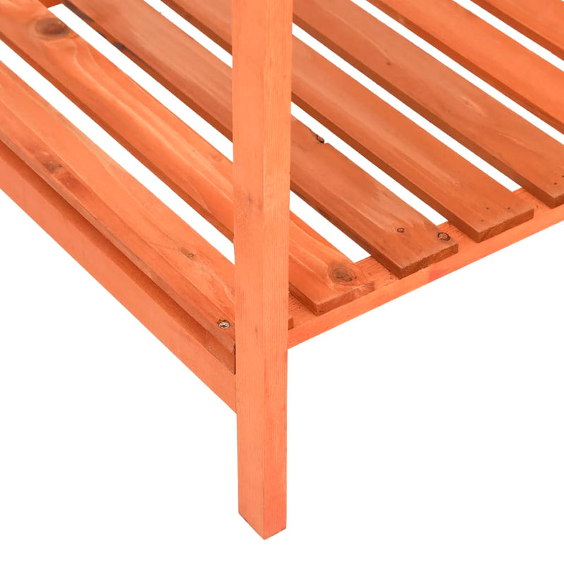 vidaXL Herb Planter 80x60x80 cm Solid Firwood