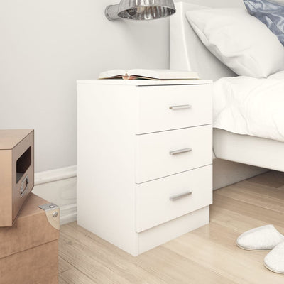 vidaXL Bedside Cabinet Sonoma Oak 38x35x56 cm Engineered Wood