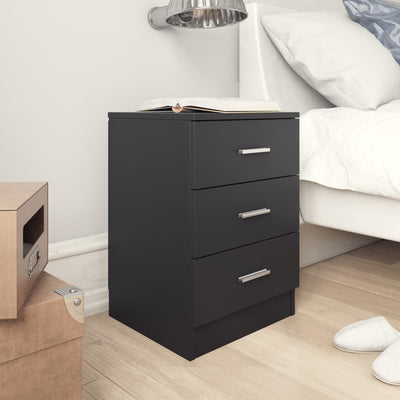 vidaXL Bedside Cabinets 2 pcs Sonoma Oak 38x35x56 cm Engineered Wood