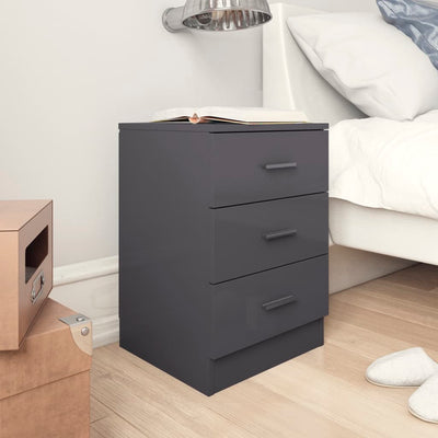vidaXL Bedside Cabinets 2 pcs Sonoma Oak 38x35x56 cm Engineered Wood