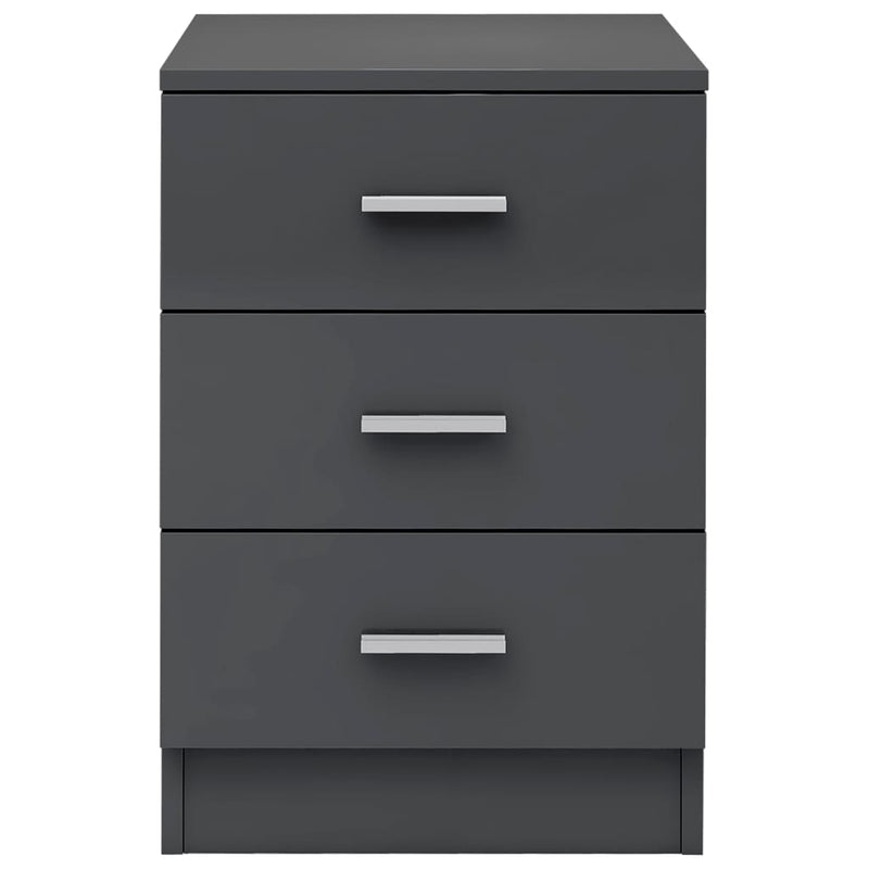 vidaXL Bedside Cabinets 2 pcs Sonoma Oak 38x35x56 cm Engineered Wood