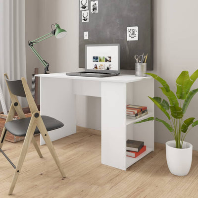vidaXL Desk Sonoma Oak 110x60x73 cm Engineered Wood