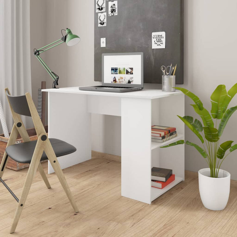 vidaXL Desk Sonoma Oak 110x60x73 cm Engineered Wood