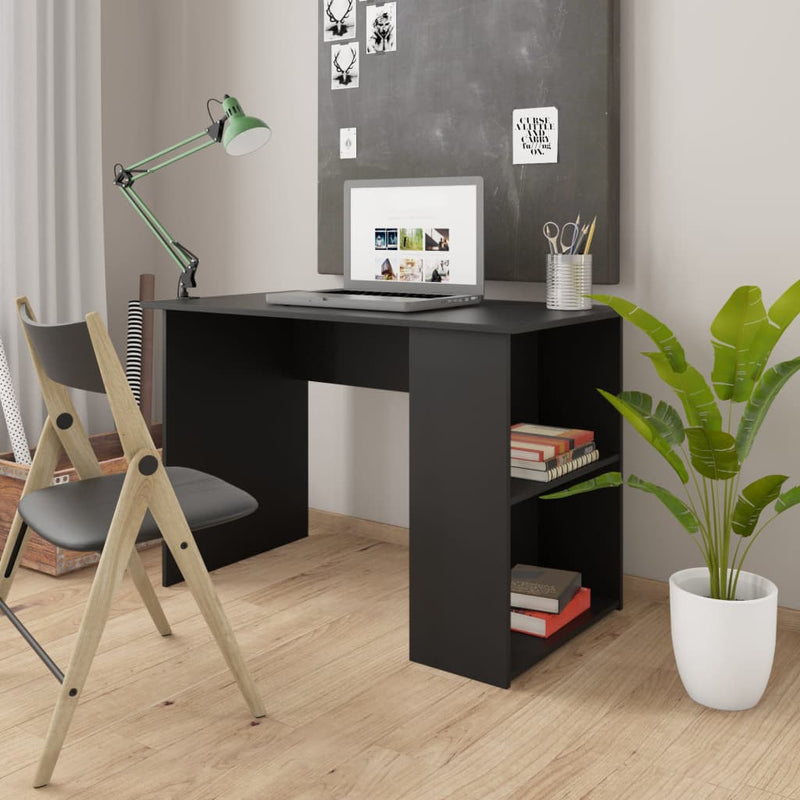 vidaXL Desk Sonoma Oak 110x60x73 cm Engineered Wood