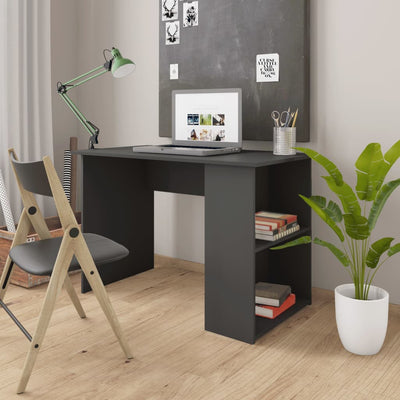 vidaXL Desk Sonoma Oak 110x60x73 cm Engineered Wood