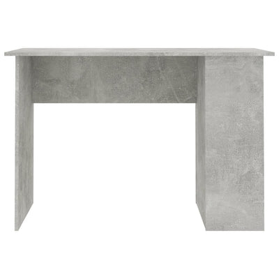 vidaXL Desk Concrete Grey 110x60x73 cm Chipboard