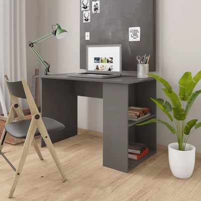 vidaXL Desk Sonoma Oak 110x60x73 cm Engineered Wood
