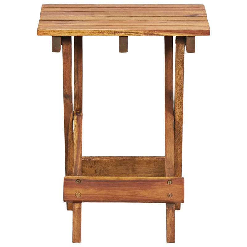 vidaXL Plant Stand 30x30x67 cm Solid Acacia Wood