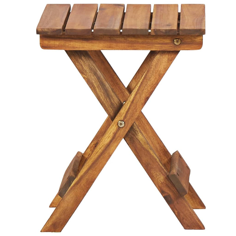 vidaXL Plant Stand 30x30x67 cm Solid Acacia Wood