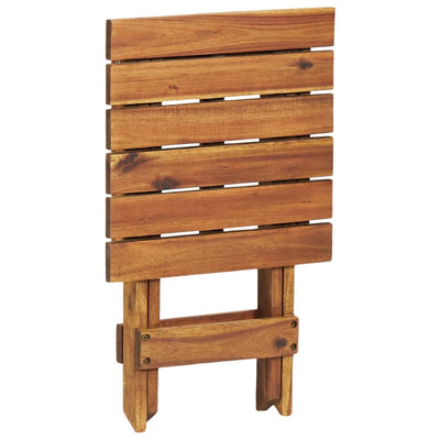 vidaXL Plant Stand 30x30x67 cm Solid Acacia Wood