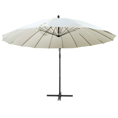 vidaXL Hanging Garden Parasol Anthracite 3 m Aluminium Pole
