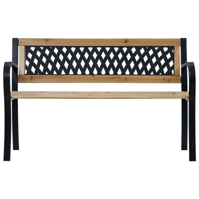 vidaXL Garden Bench 120 cm Wood