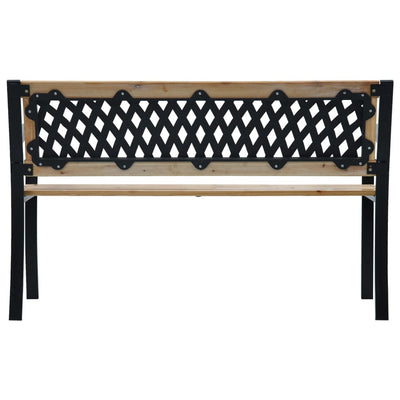 vidaXL Garden Bench 120 cm Wood