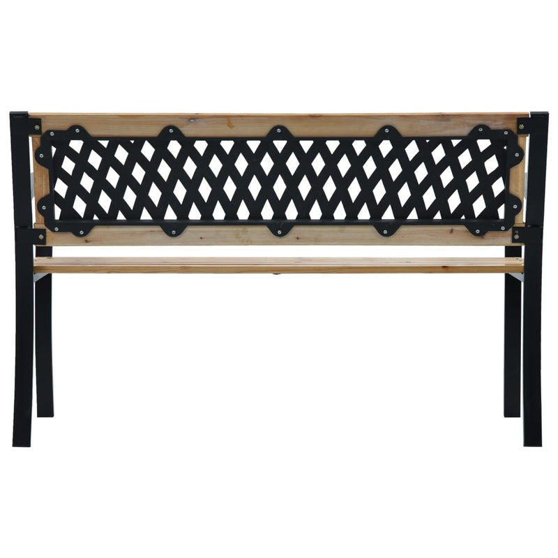 vidaXL Garden Bench 120 cm Wood