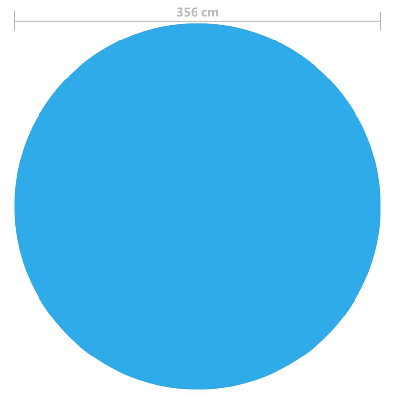 vidaXL Pool Cover Black 450x220 cm PE