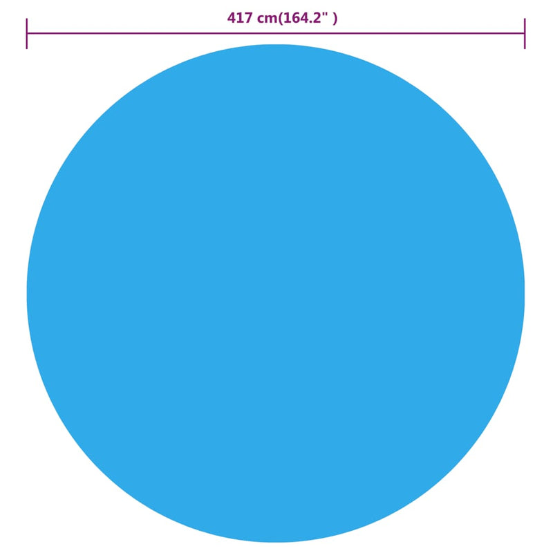 vidaXL Pool Cover Black 450x220 cm PE