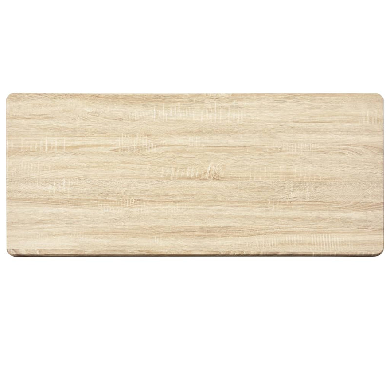 vidaXL Bar Table Black 120x60x110 cm MDF