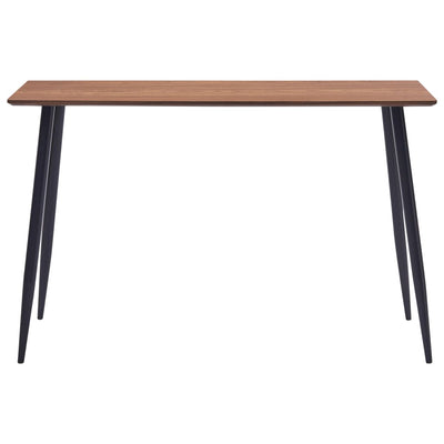 vidaXL Dining Table Brown 200x100x75 cm MDF
