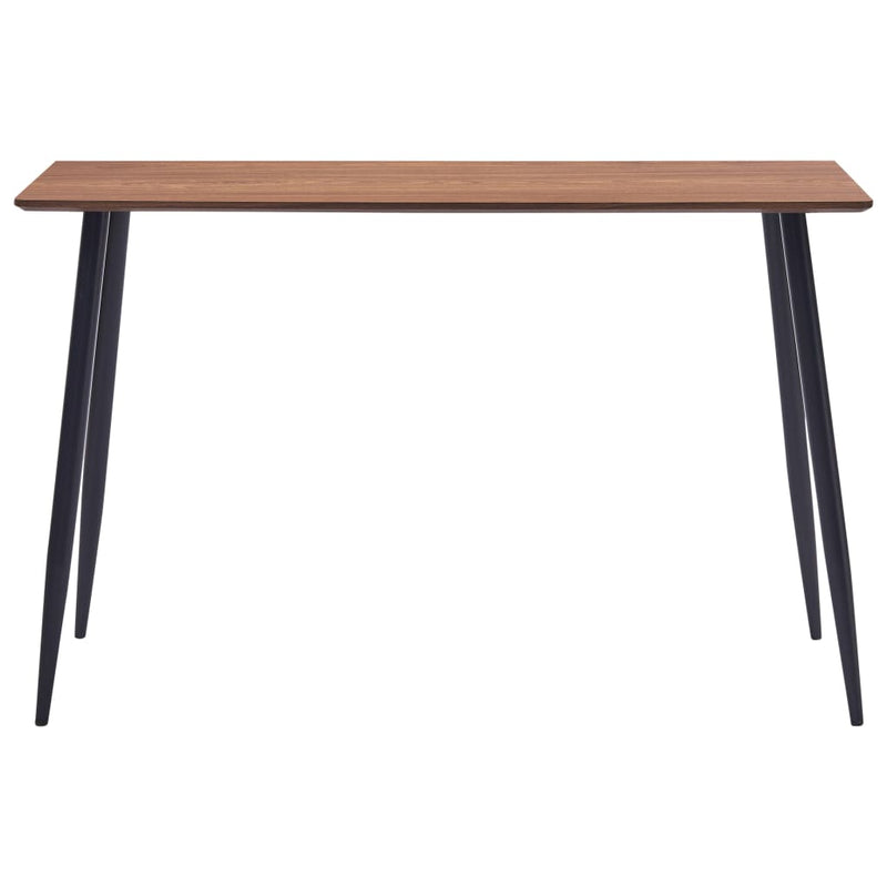 vidaXL Dining Table Brown 200x100x75 cm MDF