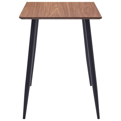 vidaXL Dining Table Brown 200x100x75 cm MDF