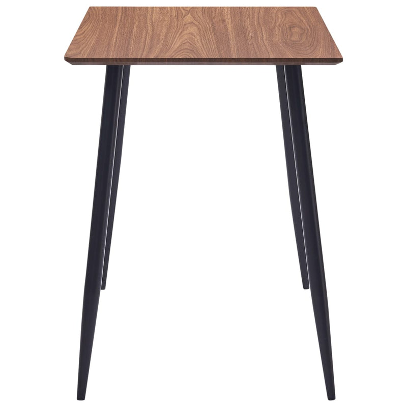 vidaXL Dining Table Brown 200x100x75 cm MDF
