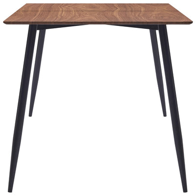 vidaXL Dining Table Brown 200x100x75 cm MDF