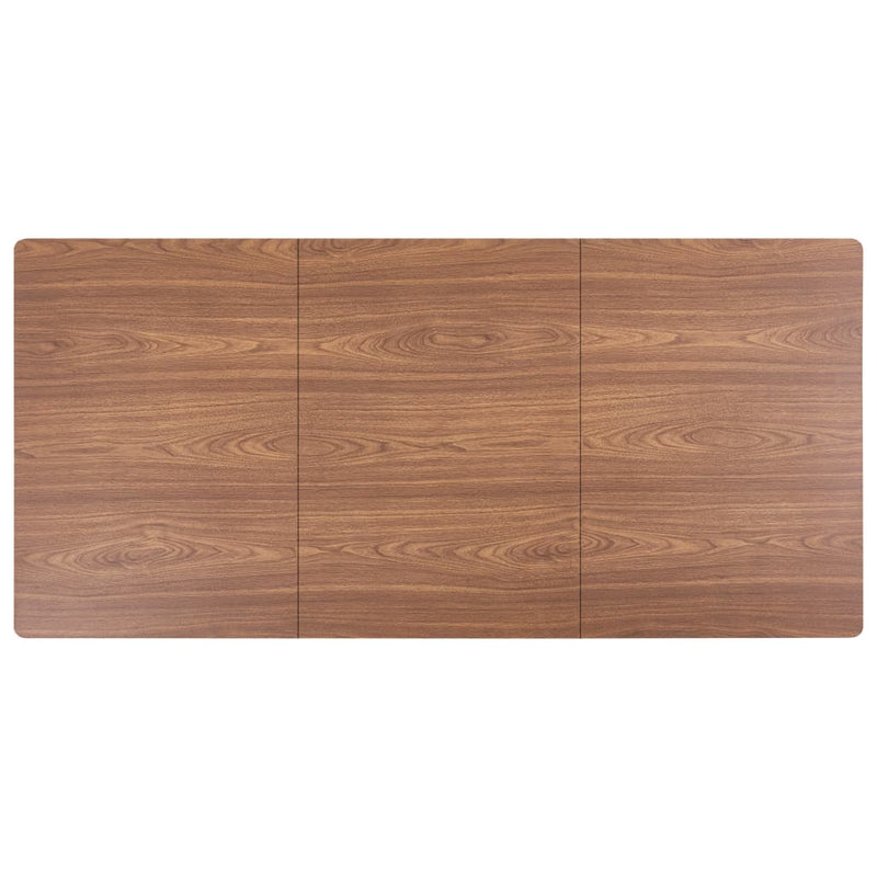 vidaXL Dining Table Brown 200x100x75 cm MDF
