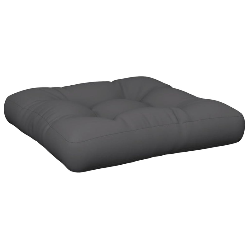 vidaXL Pallet Cushion Anthracite 60x61.5x10 cm Fabric