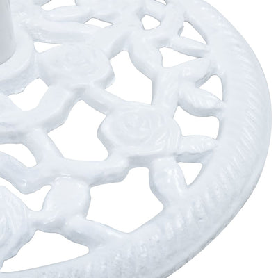 vidaXL Umbrella Base Bronze 12 kg 48 cm Cast Iron