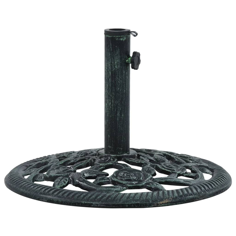 vidaXL Umbrella Base Bronze 12 kg 48 cm Cast Iron