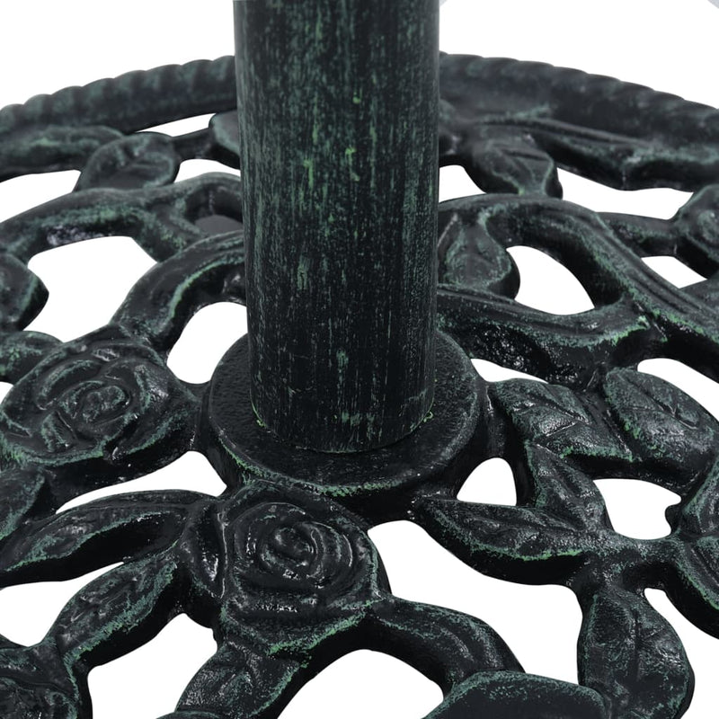 vidaXL Umbrella Base Bronze 12 kg 48 cm Cast Iron
